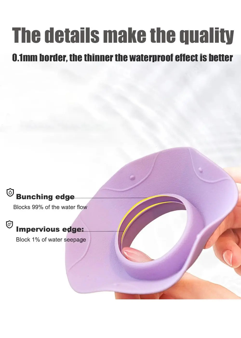 Water Prevention Wrist Bands