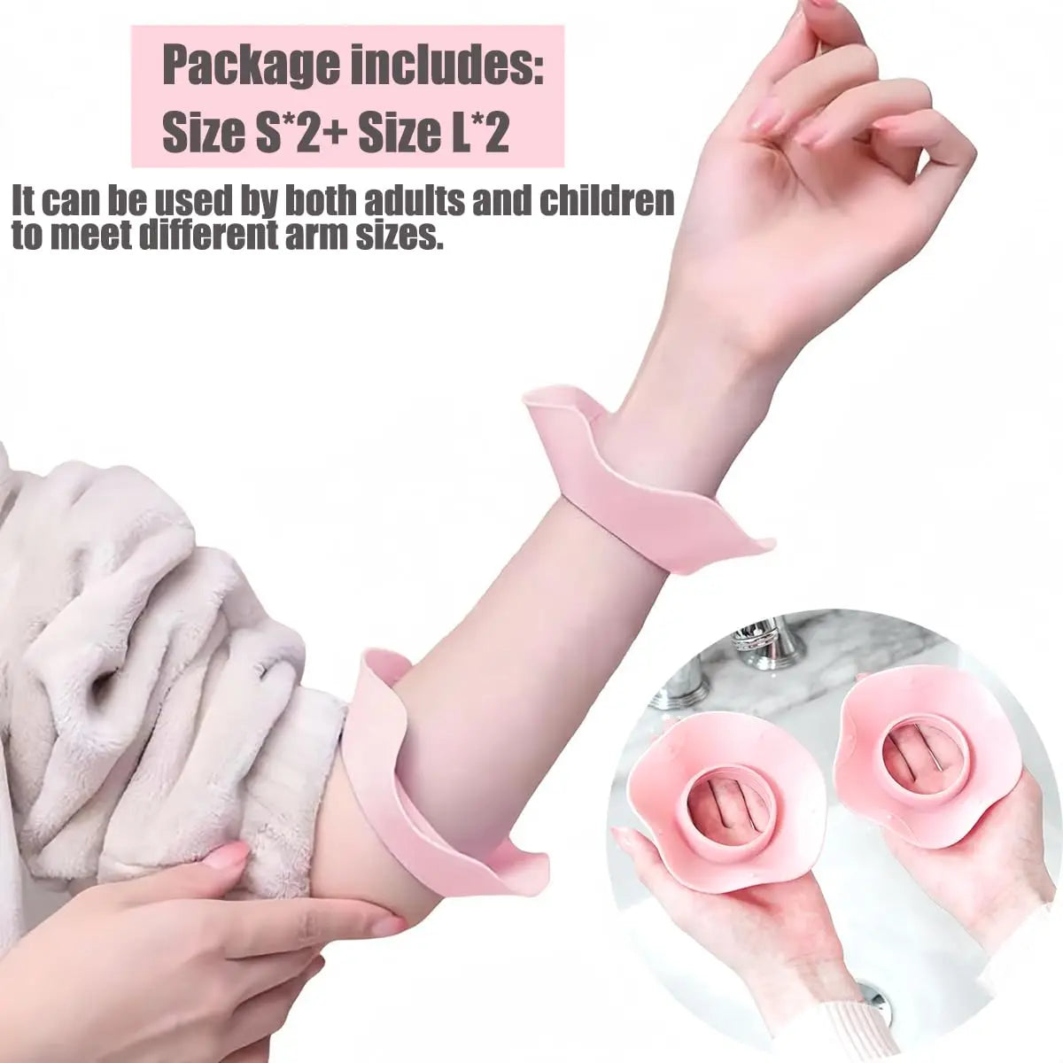 Water Prevention Wrist Bands